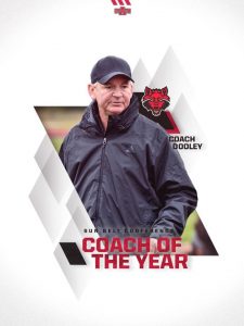 Brian Dooley 2020 Sun Belt Coach of the Year