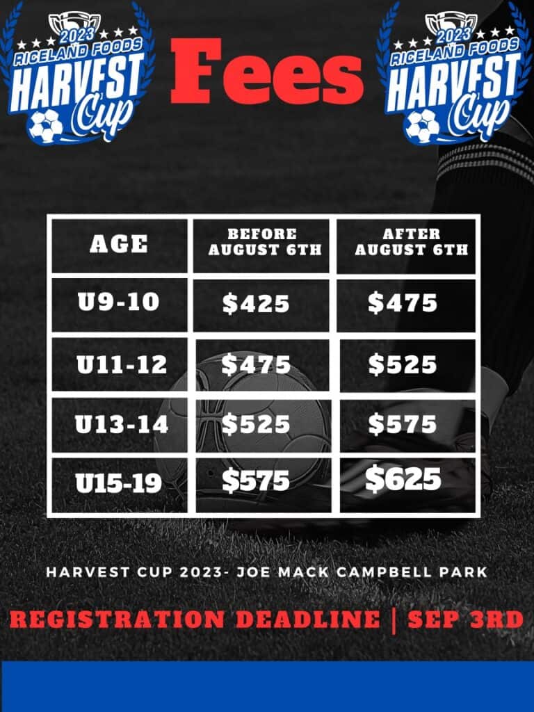 Harvest cup 2023- Joe mack campbell park - 1